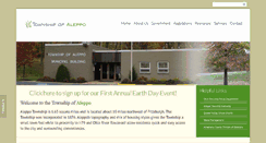 Desktop Screenshot of aleppotownship.com